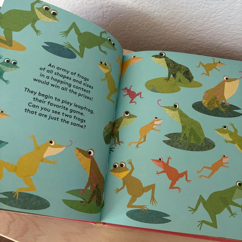 Where's The Pair? Spotting Book - Children’s Hardcover Book